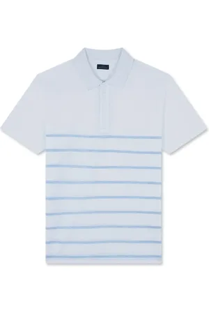 Paul & Shark Tops, Heren, Wit, 2Xl, Katoen, Frisse Katoenen Polo met Linnen Details