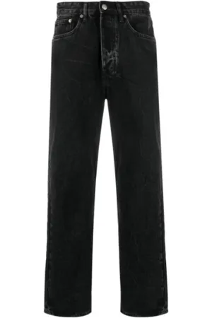 KSUBI Jeans, Heren, Zwart, W32, Graniet Zwart Straight Leg Broek