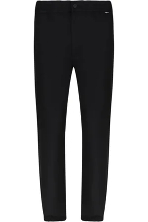 Calvin Klein Broeken, Heren, Zwart, W36, Katoen, Zwarte katoenen stretchbroek