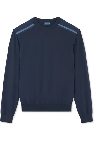 Paul & Shark Truien, Heren, Blauw, S, Polyester, Luxe Typhoon Platinum Sweater