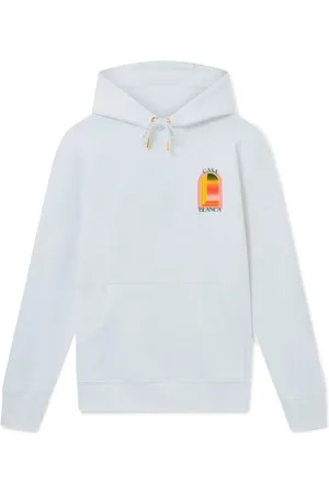 Casablanca Sweatshirts & Hoodies, Heren, Wit, XL, Gradient L