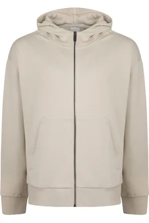 Calvin Klein Sweatshirts & Hoodies, Heren, Bruin, S, Havermout Hoodies