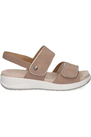 Caprice Schoenen, Dames, , 38 EU, Leer, Casual Platte Sandalen Vrouwen