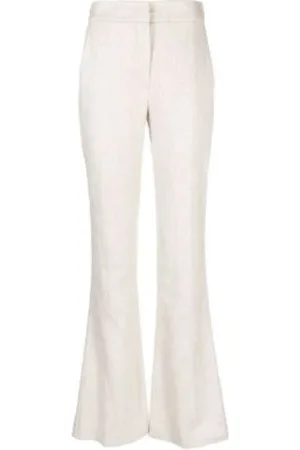 GENNY Broeken, Dames, , M, Denim, Lurex Jacquard Denim Effect Broek