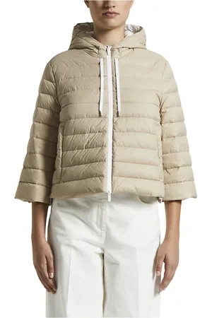 PESERICO SIGN Jassen, Dames, , XL, Ultra lichtgewicht donsjack met capuchon
