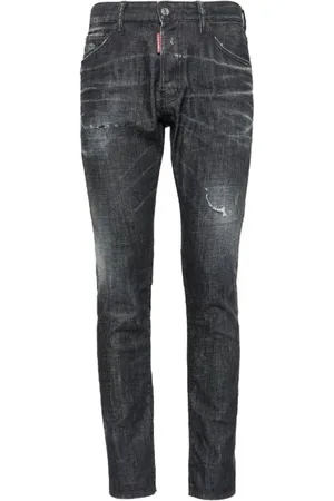 Dsquared2 Jeans, Heren, Zwart, M, Zwarte Jeans voor Mannen