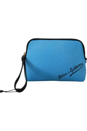 Dolce & Gabbana Pre-owned, Dames, Blauw, ONE Size, Pre-owned Fabric handbags