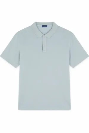 Paul & Shark Tops, Heren, Blauw, 2Xl, Katoen, Katoenen Piqué Polo Shirt