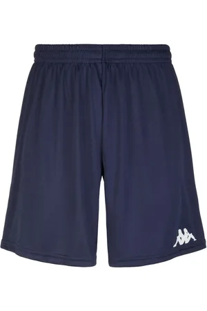 Kappa Korte broeken, Heren, Blauw, L, Polyester, Blauwe Sportshorts Regular Fit