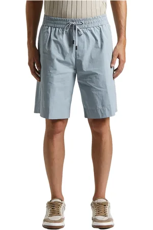 PESERICO SIGN Korte broeken, Heren, Blauw, XL, Solotex technische stof Bermuda shorts