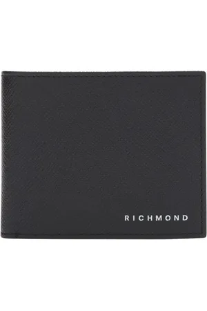 John Richmond Accessoires, unisex, Zwart, ONE Size, Leer, Wallets Cardholders