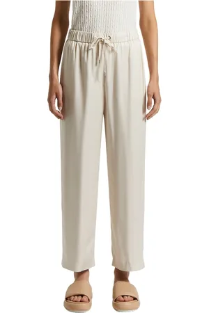 PESERICO SIGN Broeken, Dames, , L, Viscose diagonale broek