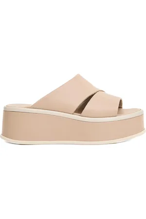 Patrizia Bonfanti Schoenen, Dames, , 39 EU, Leren Sleehak Sandalen