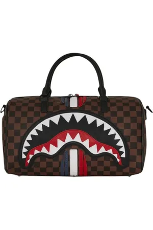 Sprayground Tassen, Heren, Bruin, ONE Size, Stijlvolle Duffle Tas met Ritssluiting