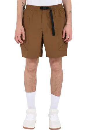 Vans Korte broeken, Heren, Zwart, L, Nylon, Nylon cargoshorts met riem