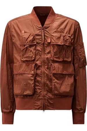 C.P. Company Jassen, Heren, Bruin, M, Korte jas voor stijlvolle buitenkleding