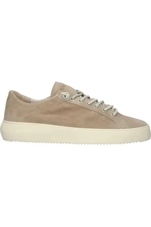 Blackstone Schoenen, Heren, , 43 EU, Suède, Lemon Pepper Lage Sneaker