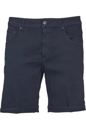 Dondup Korte broeken, Heren, Blauw, W32, Denim, Blauwe Denim Shorts