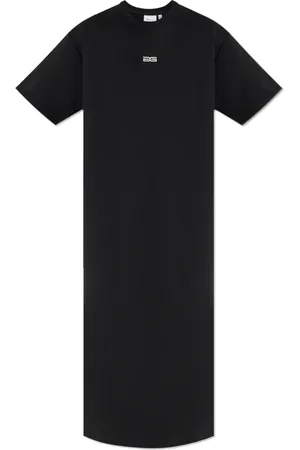 Gestuz Kleedjes, Dames, Zwart, XS, Katoen, Jurk Gzimina