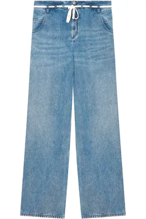 Isabel Marant Broeken, Dames, Blauw, S, Lichtblauwe Jordy Broek