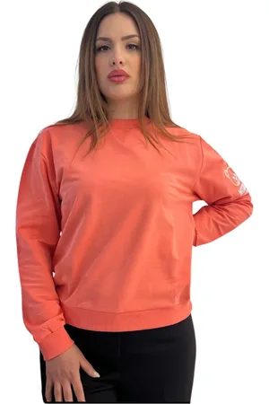 Moschino Sweatshirts & Hoodies, Dames, Roze, XS, Katoen, Katoen en elastaan mix t-shirt