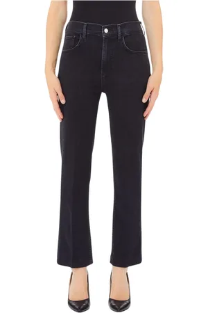 Liu Jo Jeans, Dames, Blauw, W27, Boot Cut High Waist Jeans
