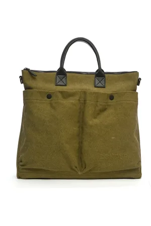 Dondup Tassen, Heren, Groen, ONE Size, Hay Aviator Handtas