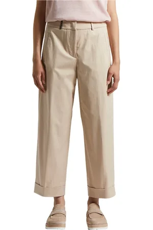 PESERICO SIGN Broeken, Dames, , XS, Katoen, Lichtgewicht stretch katoenen gabardine broek