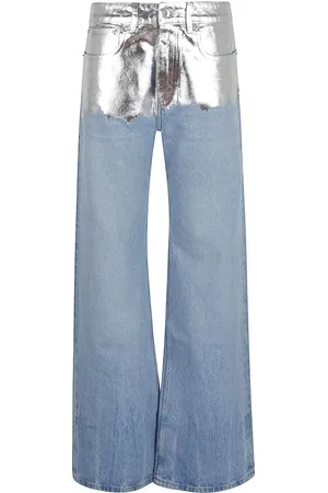 Paco rabanne Jeans, Dames, Blauw, S, Katoen, Blauwe Jeans voor Vrouwen Stijlvol Ontwerp