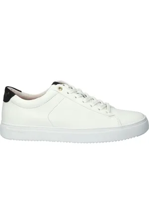 Blackstone Schoenen, Heren, Wit, 39 EU, Katoen, Lage Sneaker