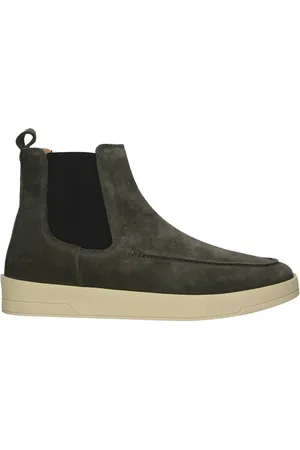 Blackstone Schoenen, Heren, Groen, 44 EU, Cato Galen - - Chelsea boots