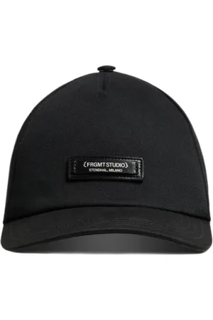 Moncler Accessoires, unisex, Grijs, ONE Size, Katoen, Gabardine Baseball Cap