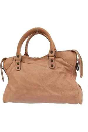 Balenciaga Pre-owned, Dames, Roze, ONE Size, Leer, Pre-owned Leather balenciaga-bags