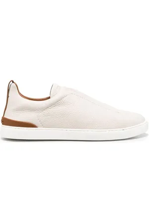 Ermenegildo Zegna Schoenen, Heren, Wit, 40 EU, Triple Stitch Sneakers