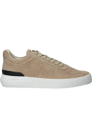 Blackstone Schoenen, Heren, , 41 EU, Suède, Lemon Pepper Mid Sneaker