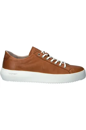 Blackstone Schoenen, Heren, Bruin, 46 EU, Katoen, Morgan Lage Sneakers