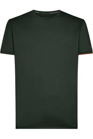 RRD Tops, Heren, Groen, S, Stijlvolle Macro Shirt voor Mannen