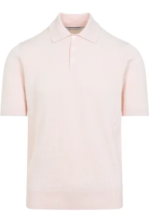 Brunello Cucinelli Truien, Heren, Roze, L, Katoen, Neutrale T-shirt Verhoog Garderobe Stijlvol