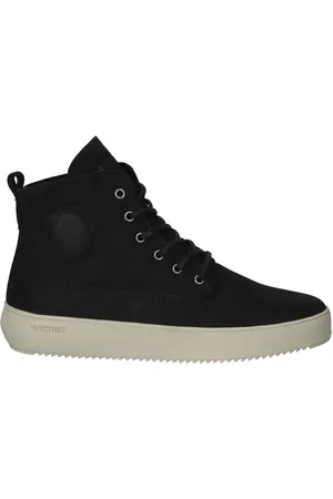 Blackstone Schoenen, Heren, Zwart, 42 EU, Leer, Aspen High-Sneaker