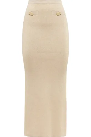 Blugirl Rokken, Dames, , L, Polyester, Stijlvolle mix van viscose en polyester