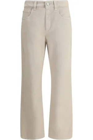 Brunello Cucinelli Broeken, Dames, , L, Klassieke Straight Leg Jeans