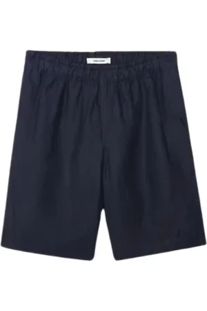 Zadig & Voltaire Korte broeken, Heren, Blauw, 2Xl, Korte Zomer Shorts