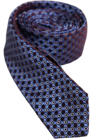 Dolce & Gabbana Accessoires, unisex, Veelkleurig, ONE Size, Cirkels Zijden Stropdas