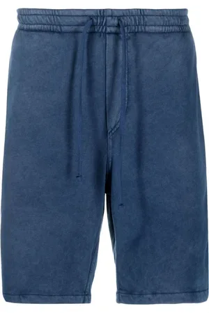 Ralph Lauren Korte broeken, Heren, Blauw, L, Katoen, Blauwe Sportshorts met Logo