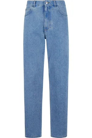 Marni Jeans, Heren, Blauw, W30, Blauwe Straight Leg Jeans