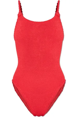 Hunza G Badkleding, Dames, Rood, ONE Size, Badpak Camille