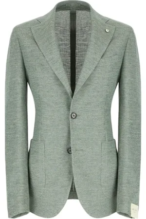L.B.M. 1911 Jassen, Heren, Groen, 2Xl, Stijlvolle Jas voor Mannen