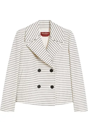 Max Mara Jassen, Dames, Veelkleurig, XS, Stijlvolle Jas voor Vrouwen