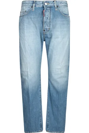 Dsquared2 Jeans, Heren, Blauw, S, Blauwe Broek voor Mannen Stijlvol Ontwerp