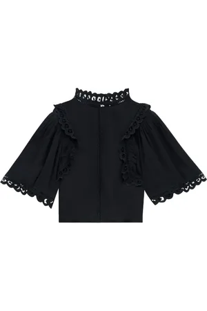 Isabel Marant Tops, Dames, Zwart, M, Enoha Top in Zwart